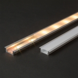 LED alumínium profil takaró búra - 41011M1