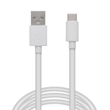 Adatkábel - USB Type-C - fehér - 1 m - 55550WH-1