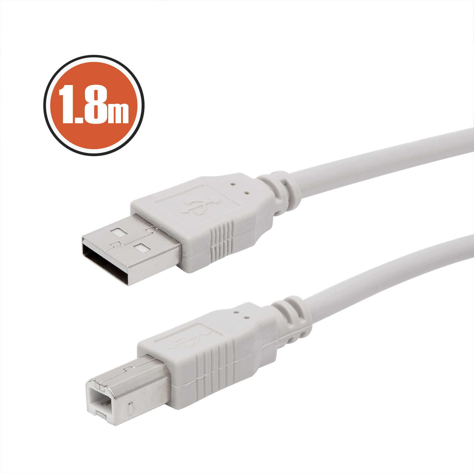 USB kábel 2.0 A dugó - B dugó 1,8 m - 20121