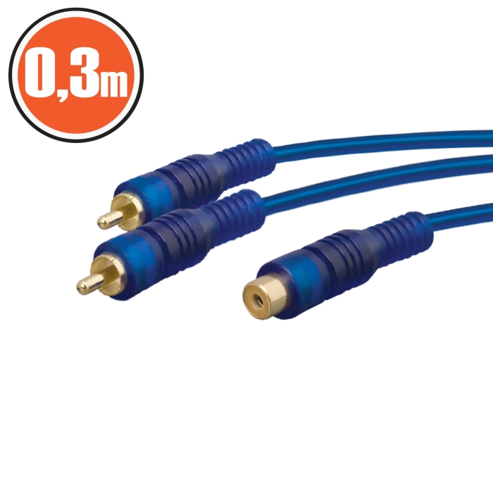 RCA kábel 0,3 m - 20147