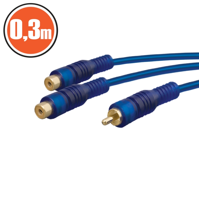 RCA kábel 0,3 m - 20197