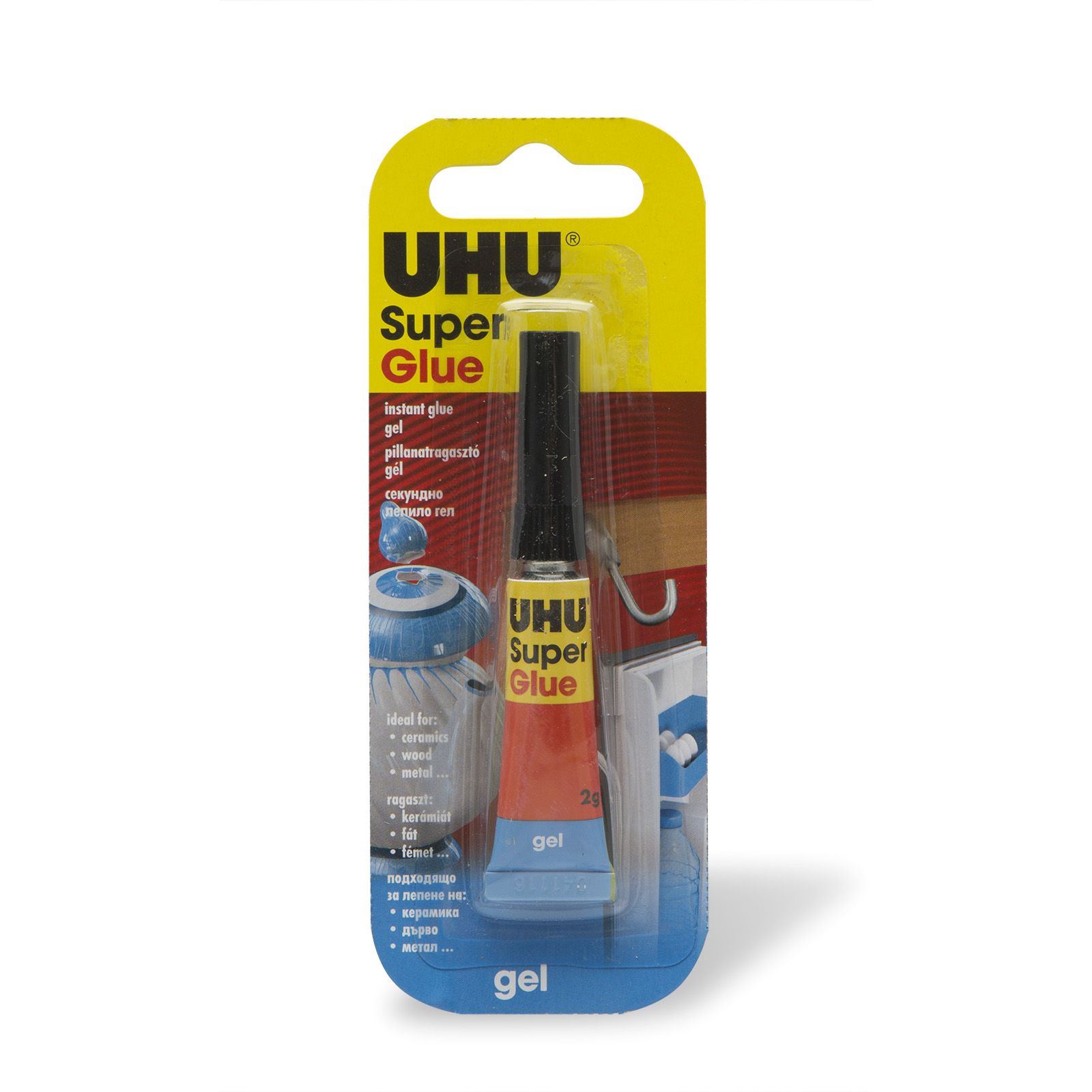 UHU Super Glue pillanatragasztó 2g gel - U36690