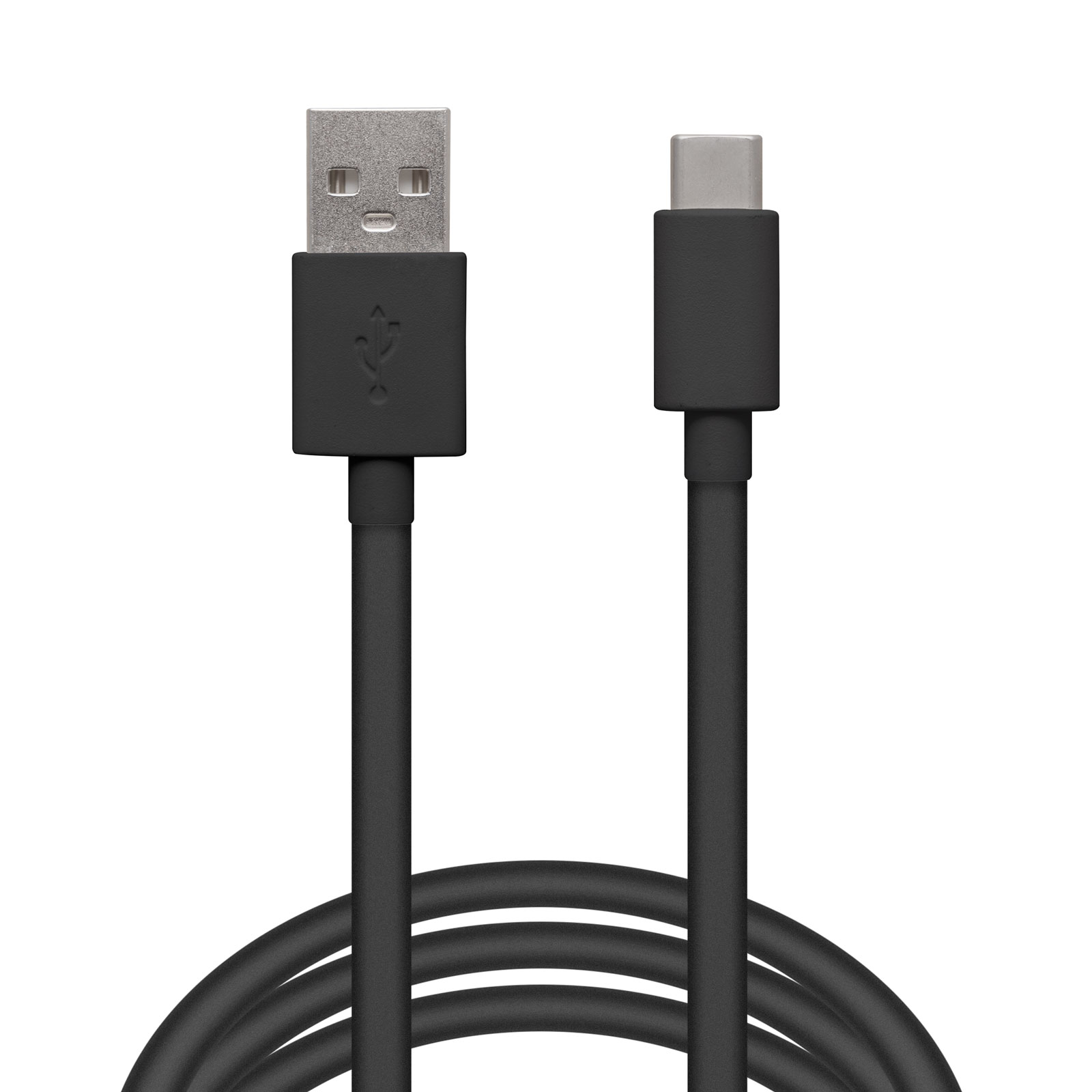 Adatkábel - USB Type-C - fekete - 2 m - 55550BK-2