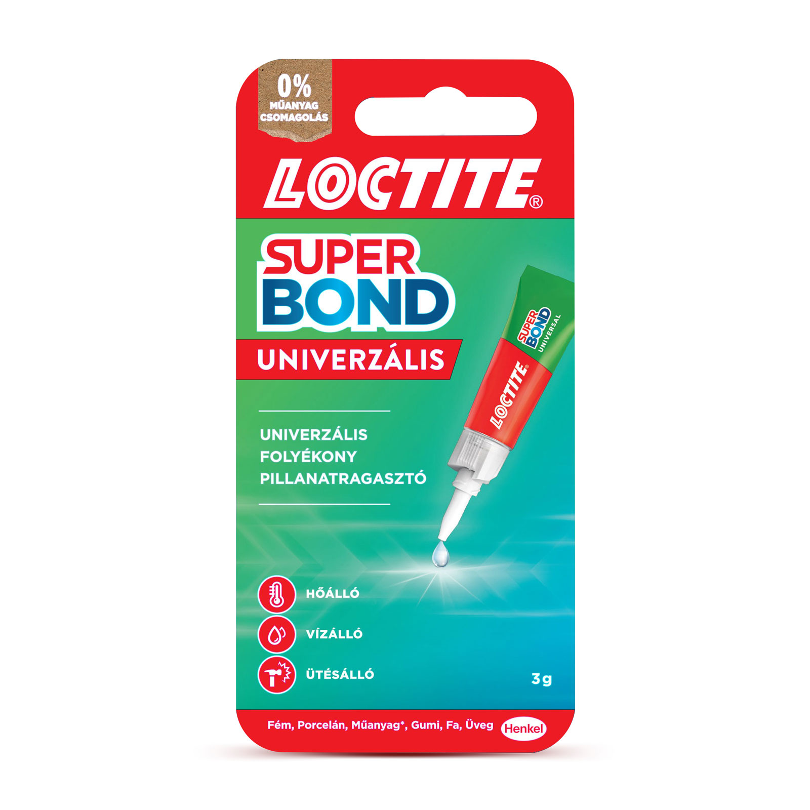 Pillanatragasztó Loctite Super Bond - 3 g