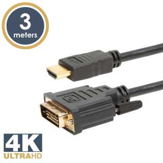 DVI-D / HDMI kábel 3 m - 20381