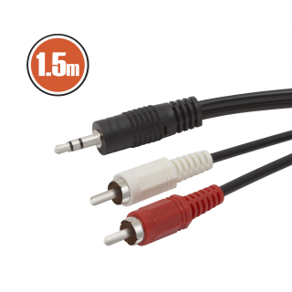 RCA/JACK kábel 1,5 m - 20122