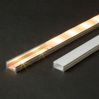 LED alumínium profil takaró búra - 41010M2