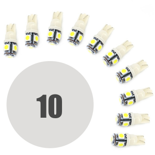 LED izzó 1,25W T10 10 db - 50973-10