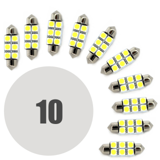 LED izzó 1,5W SOF 39 mm 10 db - 50981-10
