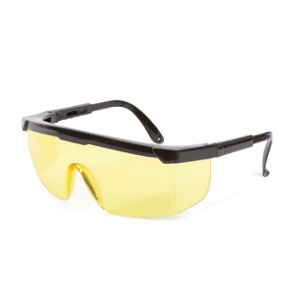 Professzionális védőszemüveg szemüvegeseknek, UV védelemmel - yellow - 10384YE