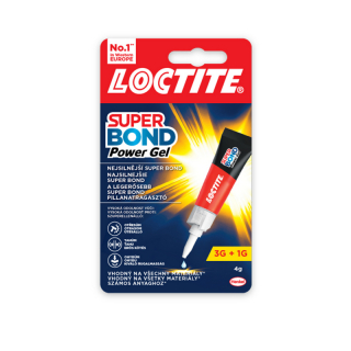 Univerzális pillanatragasztó Loctite Super Bond Power Gel