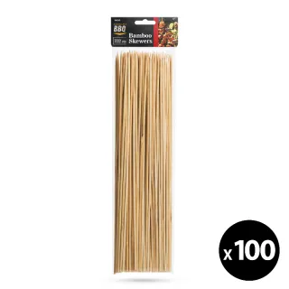 Bambusz nyárs, hústű, 30 cm - 100 db - 56260