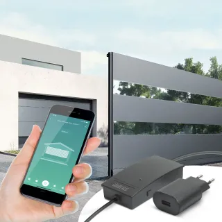 Smart Wi-Fi-s garázsnyitó szett - USB-s - nyitásérzékelővel - 55378