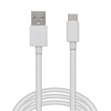 Adatkábel - USB Type-C - fehér - 2 m - 55550WH-2